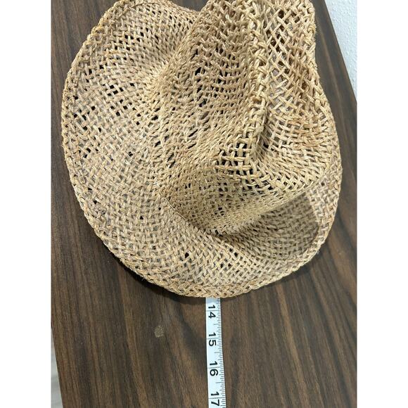 Bailey U-ROLLIT Vintage Cowboy Hat New West Western Straw Hat Tan Small Cowgirl - Picture 12 of 12